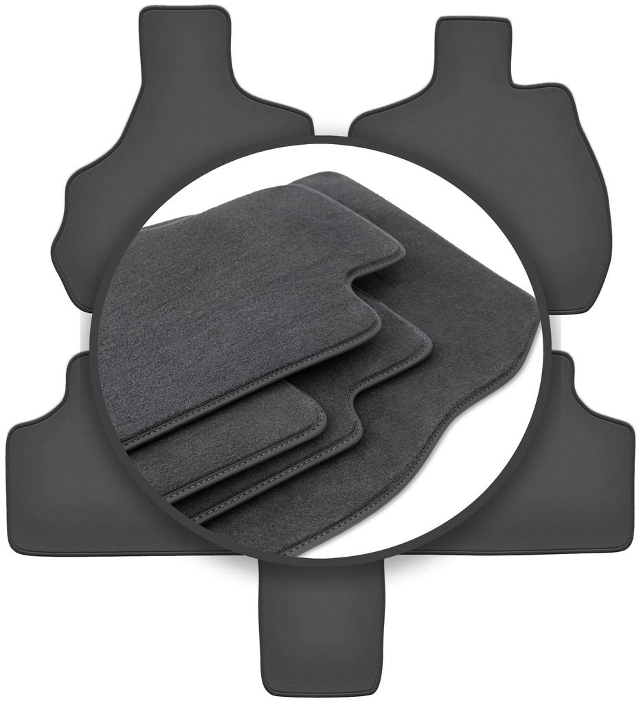 Автомобильные коврики премиум-класса для: Chrysler Voyager IV 7-местный (2000-2008 гг.)