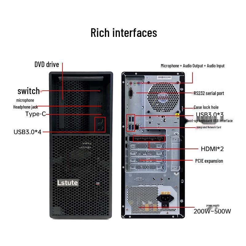 Lenovo Kaitian M740J Xinchuang Commercial Desktop PC (CN version)