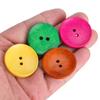 150pcs Multicolor Wooden Buttons 2 Holes DIY Craft Supplies Large Buttons Sewing Buttons  DIY Craft