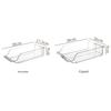 Выдвижной контейнер для хранения в холодильнике ZISIZ (2-Pack)