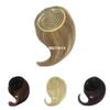 Накладная прямая челка на заколках для женщин для великолепного объема и длины