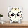Cartoon Kitten Alarm Clock for Students Special Bedroom Children's Room Desktop Clock Mute Cute Creative Children's Small Alarm Clock