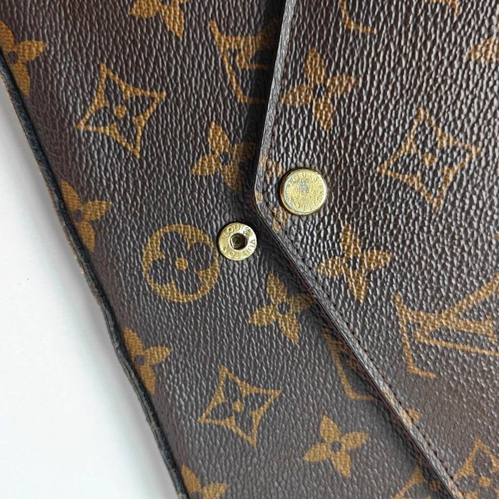 [Pre-Owned] Felicie Pochette Classic Monogram Coated Canvas And Leather Three-In-One Chain Bag - Fair #KPVXBB