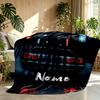 Custom Name Personalized Fast & Furious Print Blanket, Home Decor, Bedroom, Sofa, Camping, Couch, Gifts for Birthday Christmas