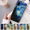 Van Gogh Oil Painting Phone Case for Samsung S20 Lite S21 S10 S9 Plus for Redmi Note8 9pro for Huawei Y6 Cover