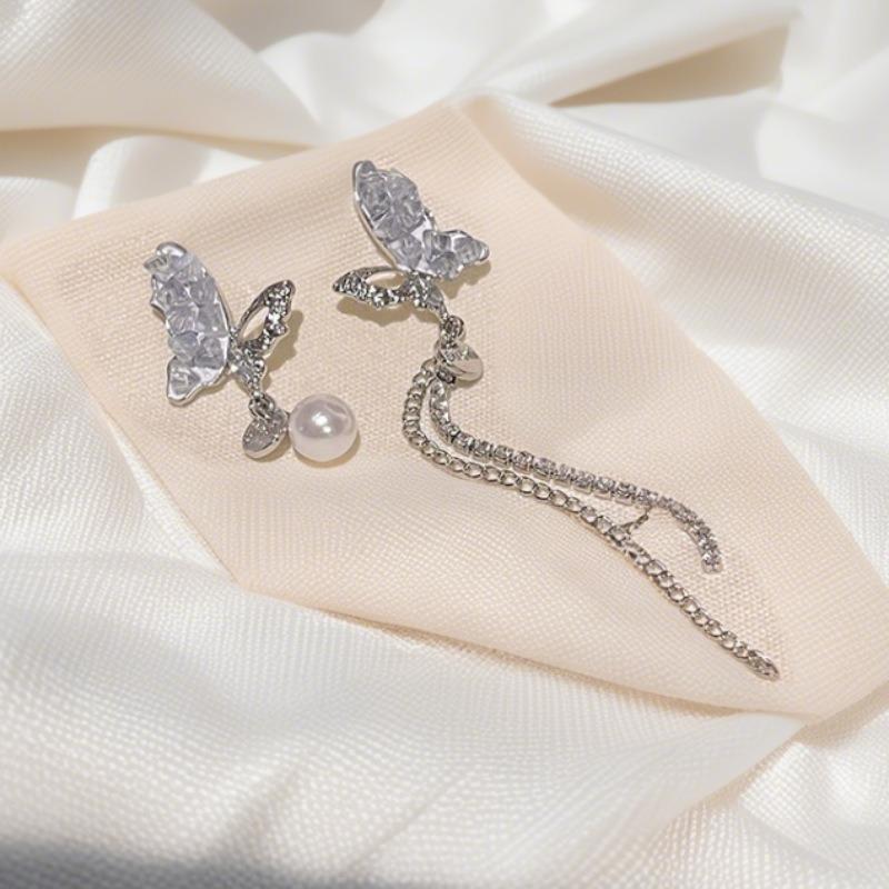 Длинные серьги с кисточками Женские Корейский Дизайн ДунДэмун Универсальные серьги