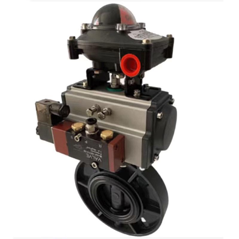 Kailiwei U-PVC Pneumatic Butterfly Valve