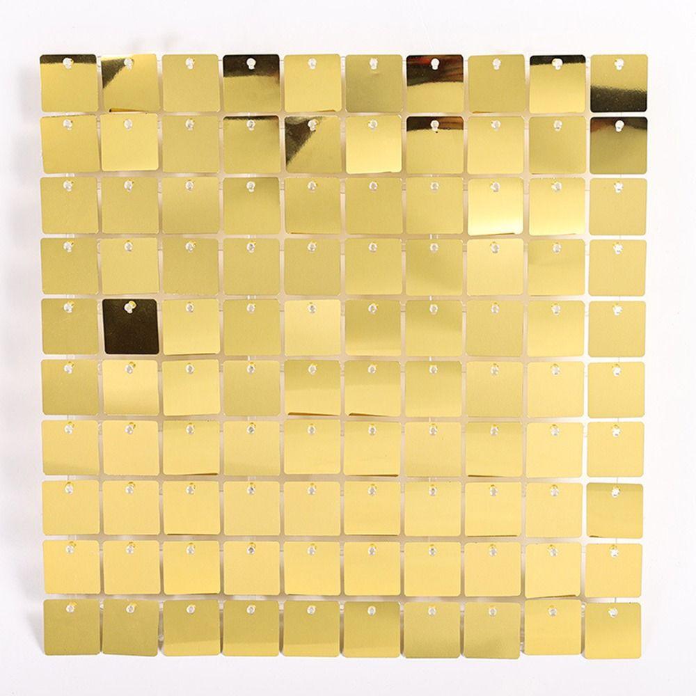 Baby Shower Sequin Backdrop Glitter Square Backdrop Decoration Panels New Sequin Panel Wall Decor