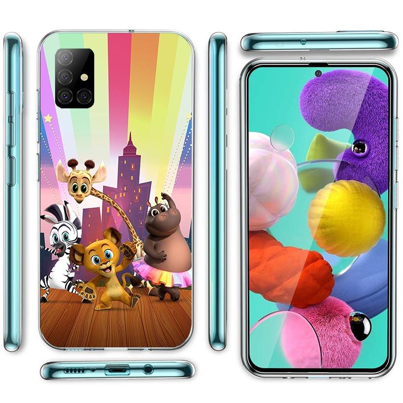 Cartoon Gabbys Dollhouse Phone Case For Samsung Galaxy A12 A52S A42 A32 A22 A51 A50 Note 20 Ultra 10 S10 Plus A71 A70 A31 A30 A1