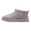 UGG Классические ультра мини-ботинки бледно-дымчатые женские кроссовки розовые 1116109-PSK