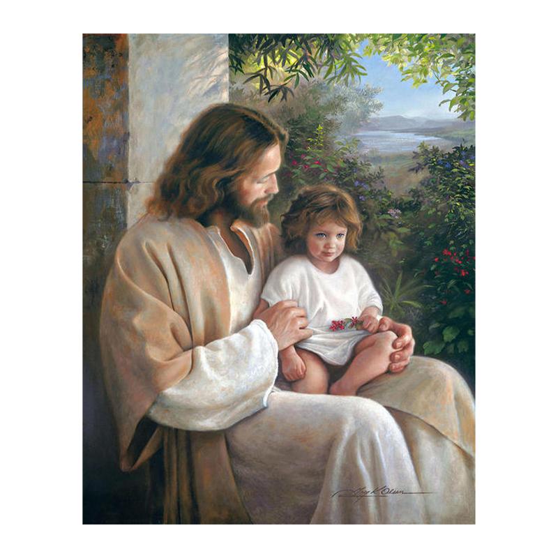Jesus Christ On Canvas, Posters and Prints, Wall Art Paintings for the Living Room, Home Decor, Wall Printing, Painting Caudros Decora