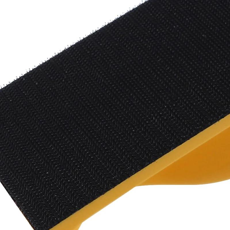 5-дюймовая ручная шлифовальная подложка PUR шлифовальный блок шлифовальный держатель крючок и петля полировальный инструмент для наждачной бумаги