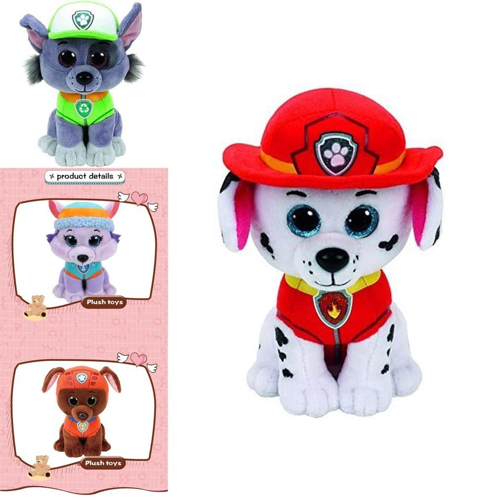 Adorable Paw Patrol Dog Plush Toy Featuring Beloved Characters Marshall Rubble Chase Rocky