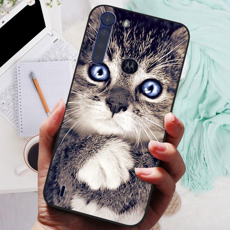 Чехол для Motorola One Fusion Черный бампер Мягкий силиконовый чехол Для Moto One Fusion Plus Чехлы для телефонов OneFusion Fusion+ Funda Shell