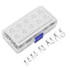320pcs O Type and U Type Non Insulated Ring Terminals 10 Kinds Ring Terminal  Terminal Connections