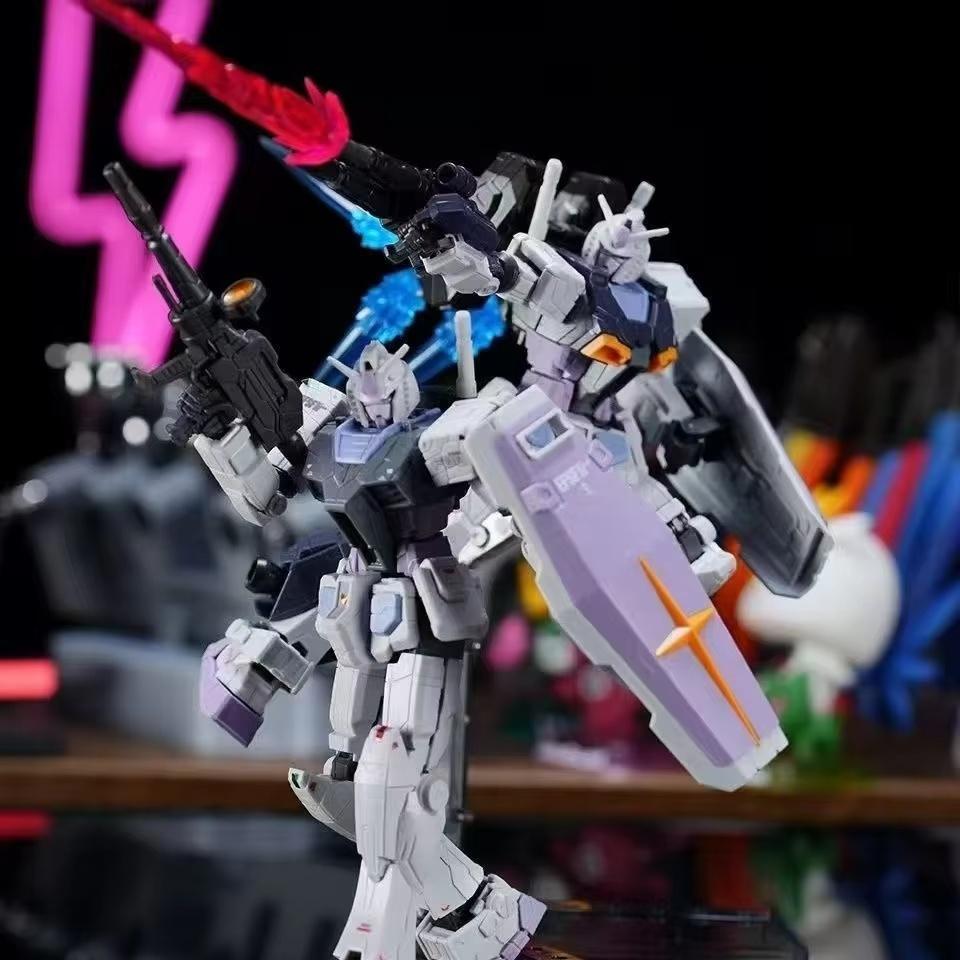 HG 1/144 Юаньцзу Йокогама G3 Цветовая схема Модель-конструктор Меха Фигурки Действия Кукла Мальчик Головоломка Игрушка С Деталями Эффектов Подарок