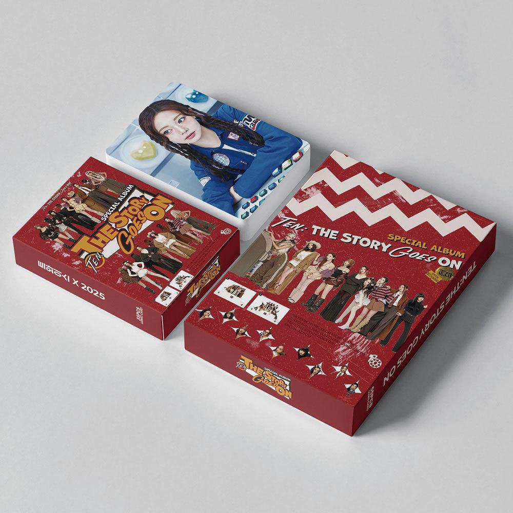 Специальный альбом TW: ДЕСЯТЬ ИСТОРИЯ ПРОДОЛЖАЕТСЯ KPOP ЛОМО-карты