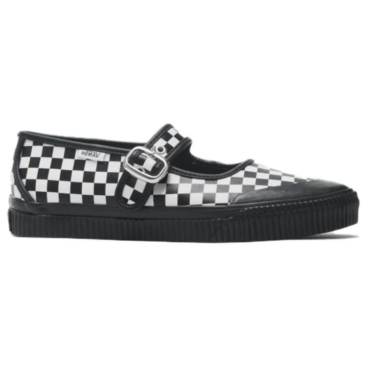 Vans Premium Mary Jane 93 Women's Flat Shoes Black White VN000CSGCKK