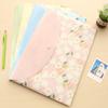 Stationery A4 File Bag PVC Floral File Bag High Quality Storage Bag