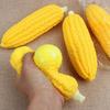 Игрушка-сквиш в виде кукурузы Реалистичная поддельная кукуруза Игрушка для снятия стресса Офисный стол Эластичная