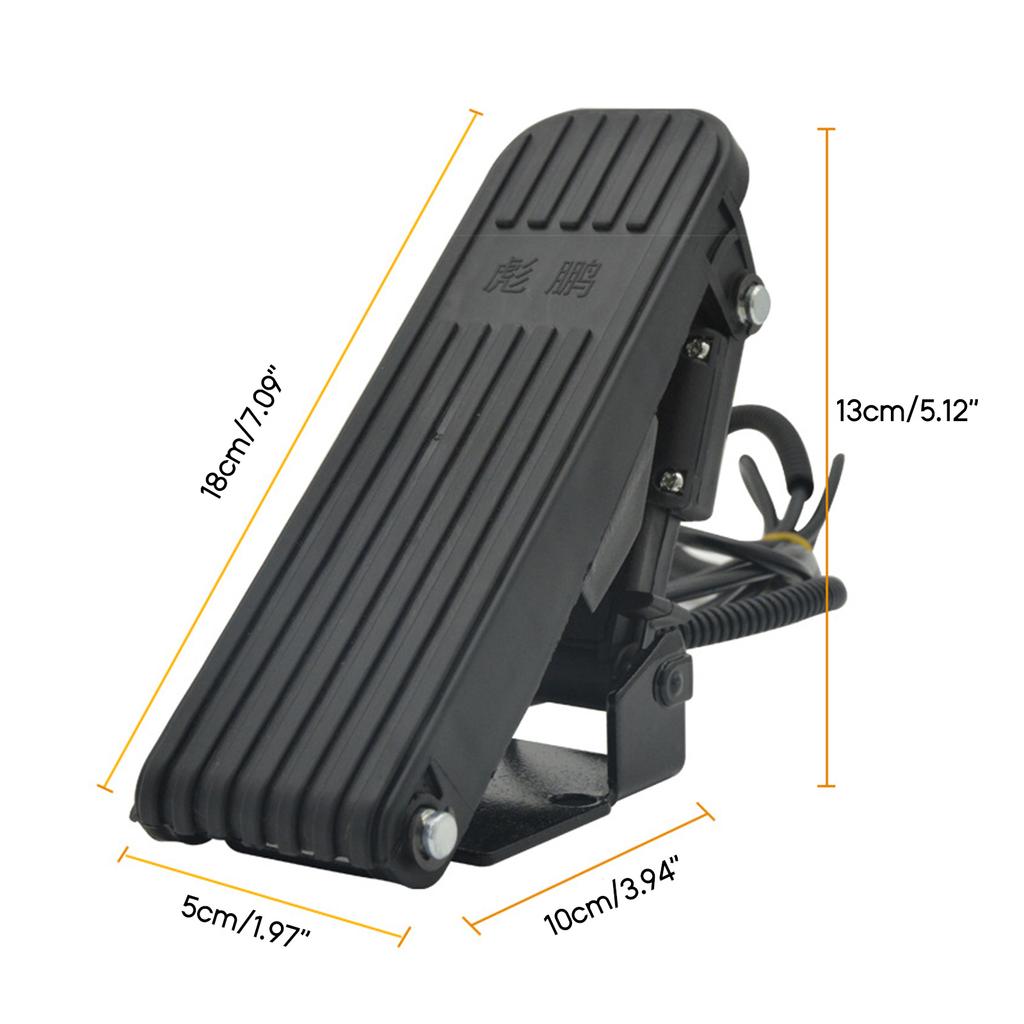 Скорость промышленного класса??Педали Автомобиль Акселератор Дроссель Скорость ??Педаль тормоза Control, используемая для E-Bike Go Kart