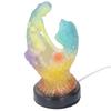 Desk Lamp Sea Maid Theme Innovative Vintage Exquisite Color Painting Resin LED Night Light for Home Bedroom Indoor