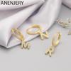 Women'S Fashion Jewelry 1 Pair 26 Alphabet Letter Hoop Earrings Initial Zircon Earrings For Women Men Name Jewelry S-E1169