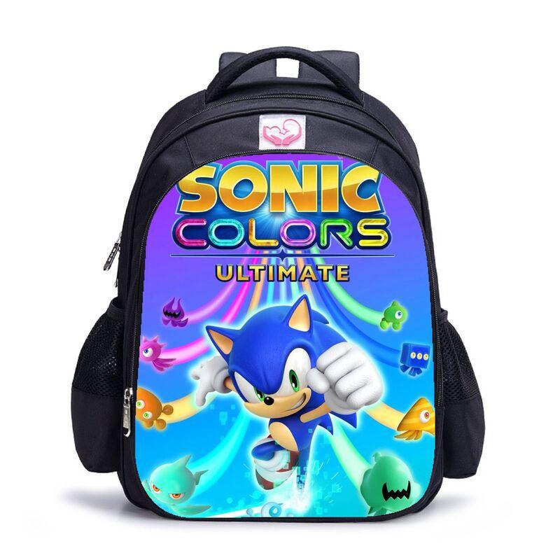 Водонепроницаемый студенческий рюкзак Sonic большой вместимости для детей для путешествий на открытом воздухе