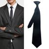 10x Quick Clip On Necktie For Kids Adult Pretied Design Polyester Yarn Easy To Wear Neck Tie For Weddings Business Event