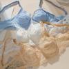 Delicate Lace Plus Size Push Up Bra Breathable Ultra-thin Lining Sponge-free Bra for Women 36-44 BC Cup Have Steel Ring