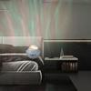 Светодиодный проектор северного сияния USB Aurora Starry Sky Lamp с Bluetooth-динамиком, пультом дистанционного управления и автоматическим вращением для декора спальни