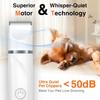Dog Hair Clipper 4-in-1 Grooming Set Low Noise USB Rechargeable Pet Clipper Suitable for Large and Small Dogs Cats Professional Pet Grooming Clipper