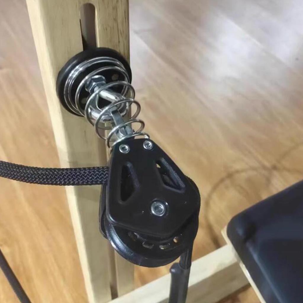 Пилатес реформер пружинный шкив часть фитинг компонент веревочный зажим для Core кровать йога упражнения