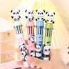 Cute Panda Ballpoint Pen Cartoon Hand Account Pen 10 Colors Journal Pens  Office Supplies