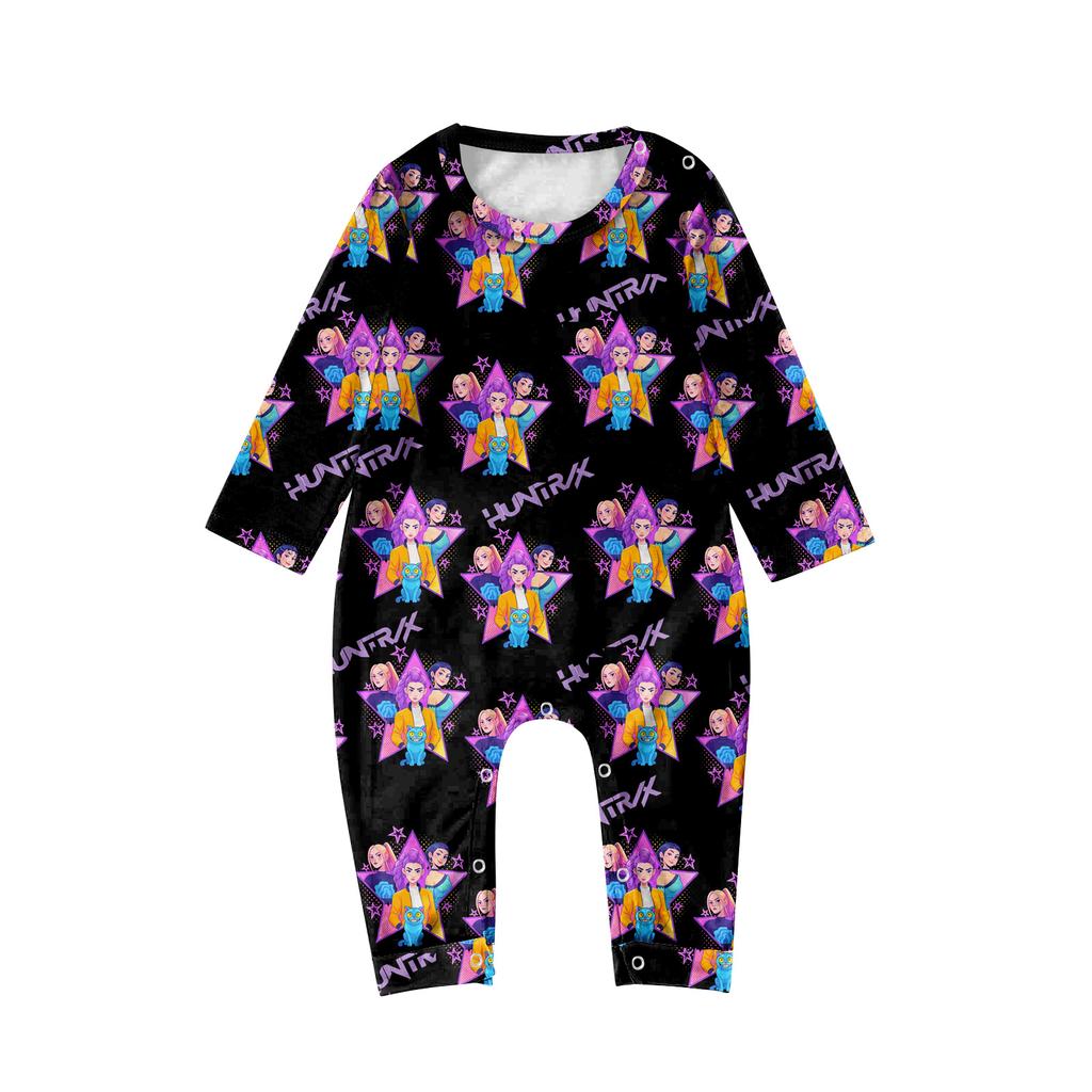 Мультяшный принт с буквами, семейный комплект с длинным рукавом, костюм родитель-ребенок, домашний костюм, осень