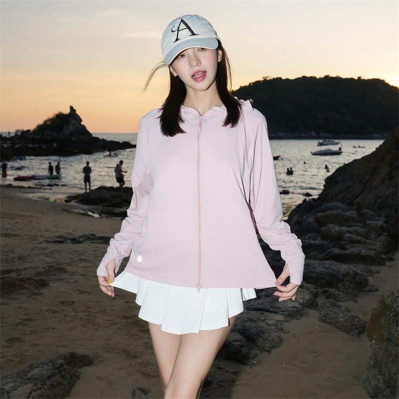 wenhouu outdoor sun-protective shirt for women, detachable black rubber-brimmed sun-protective jacket for men, cooling sun-protective top