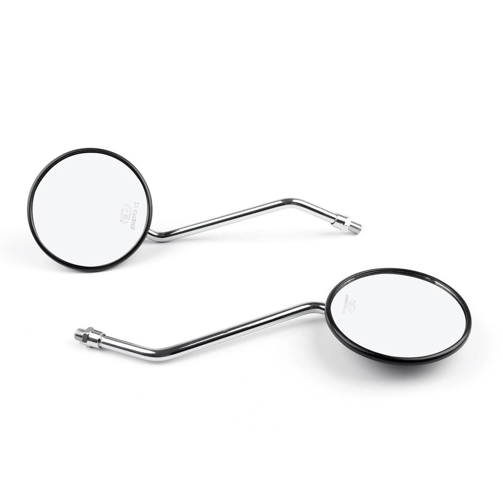 10mm Black Rear Side View Mirrors Fit Honda XR250 XR400 XR600 TLR200 XL100