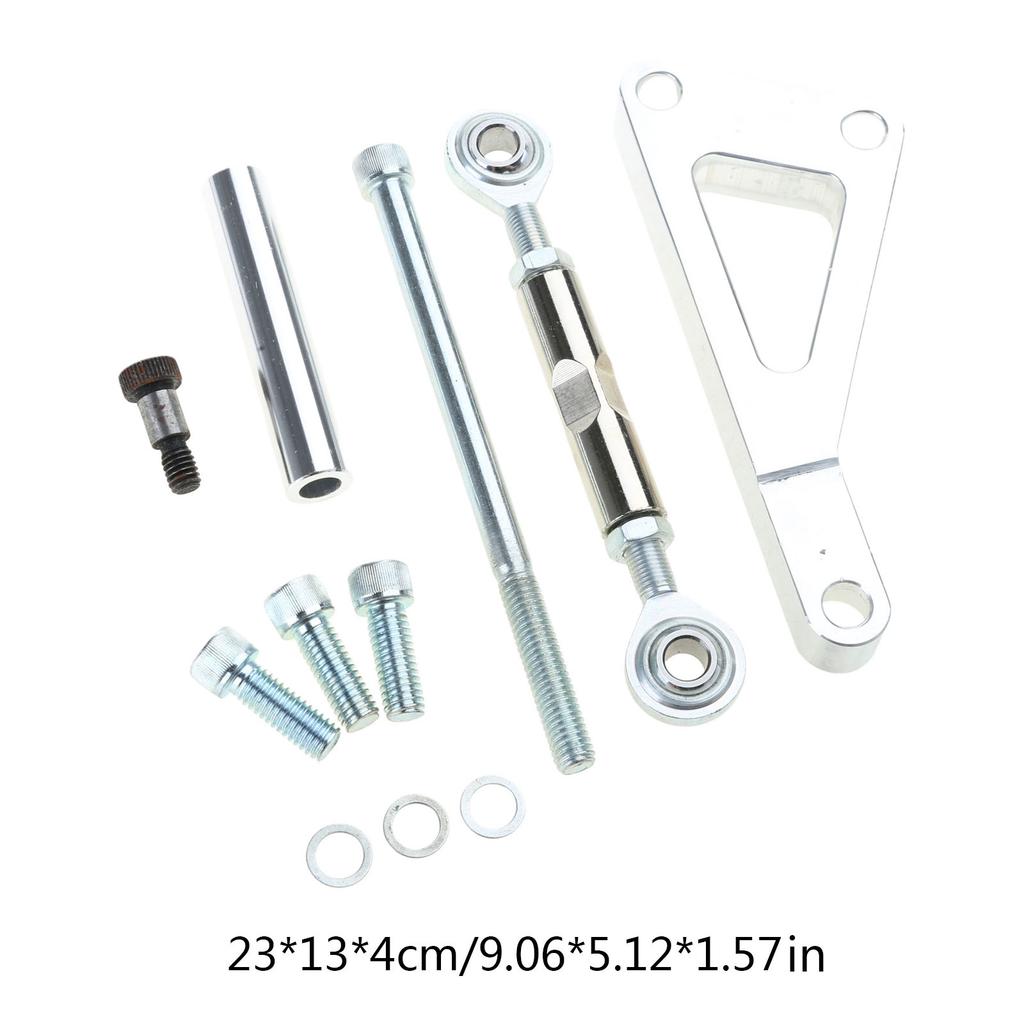 Кронштейн генератора SBC Длинный водяной насос Lwp Металлический комплект кронштейна генератора Полированный для двигателя Chevy- SBC350 Small Block