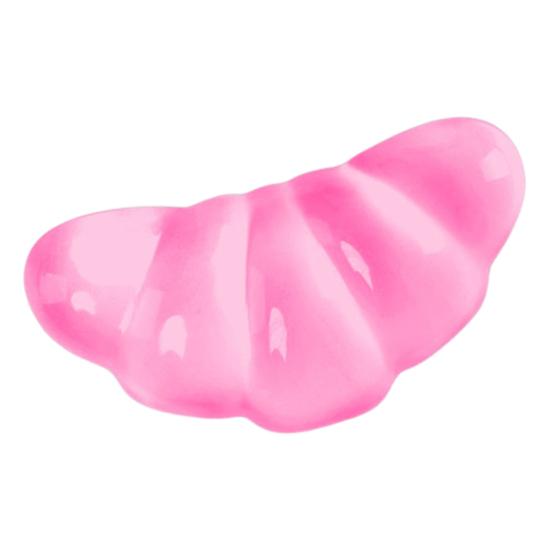 Ergonomic Wrist Guard Anti-Slip Transparent Design Creative Shape Silicone Elbow Pad Cushion Cute Clear Mouse Wrist Pad