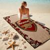 1pc A-Arsenal Beach Towel, Comfortable and Thick, and Swimming/Bath/Picnic/Camping Towel, Suitable for Seaside Beaches