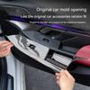 ABS Карбон ABS Карбон Вид Панель Переключателей Стеклоподъемников Крышка Отделка для BMW 5 Серии i5 G60 2025-2025