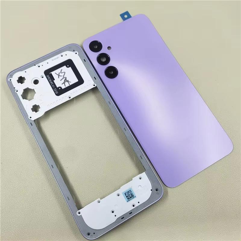 + Full Housing For Samsung Galaxy A05S SM-A057F Middle Frame + Battery Cover Back Rear Housing Case With Camera Lens