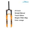 MTB Oil Air Bicycle Suspension Bicycle Suspension Disc Brake 26/27.5/29er32 HL RL100mm Alloy Mountain Bike Fork For Bicycle Part