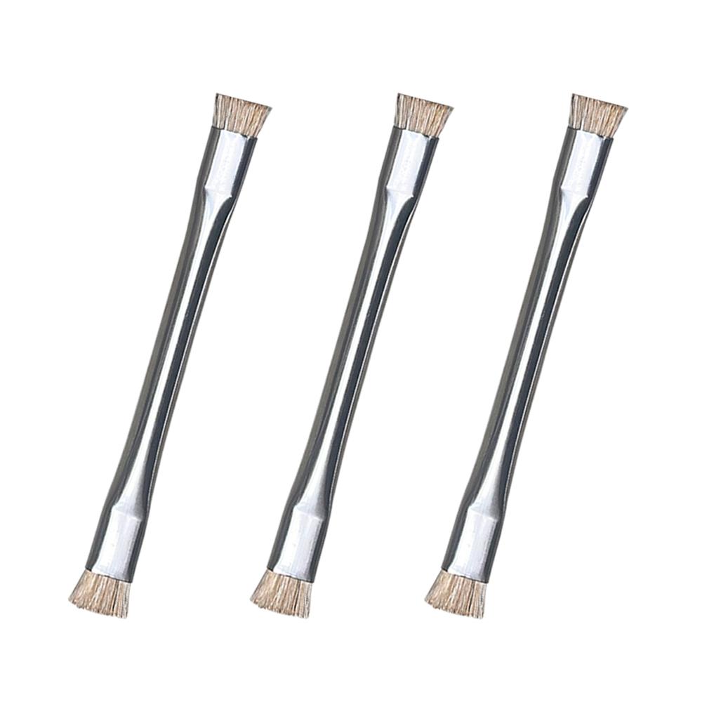 1 шт. Кисточка для пайки чипов материнской платы, очистка микросхем, очистка печатных плат от клея, очистка процессоров от пыли, ремонт BGA-компонентов, ручка из нержавеющей стали