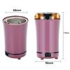 Electric Coffee Grinder  Electric Coffee Bean Grinder   Nut Grinder with 1 Removable Stainless Steel Bowl Pink