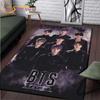 Новейшие ковры с рисунком Kpop Bangtan Boys BTS, ковер для гостиной с противоскользящим покрытием, коврики для детской спальни, коврик для йоги, большой ковер для декора