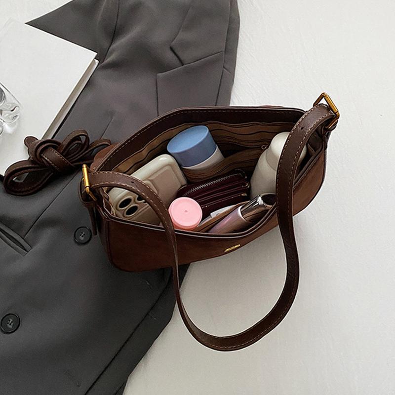 Осенняя Элегантная Стильная Сумка-седло с клапаном из замшевой ПУ кожи Женская Сумка кроссбоди на плечо Роскошный клатч под мышкой CLE