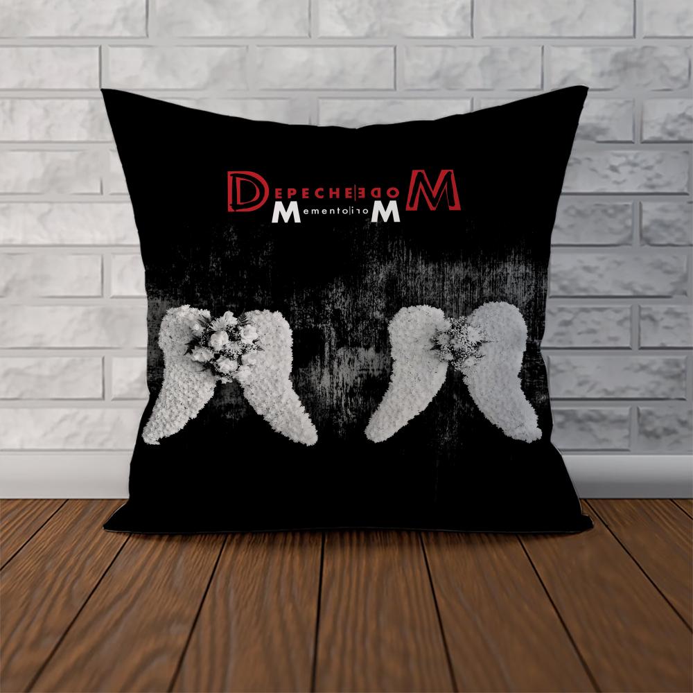 Band DDepeche Mode Pillow Case For Car Sofa Decorative Home Doublesided Print Plush Square Throw Pillow Cushion Cover