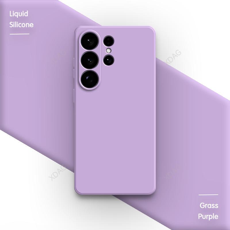 Жидкий силиконовый чехол-конфета для Samsung Galaxy S26 Ultra Plus S26Ultra S26+ S26Plus 5G Мягкие оригинальные противоударные задние крышки