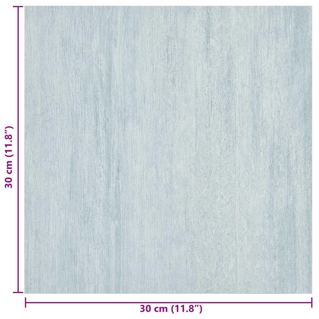 Self Adhesive Floor Planks 30.5 x 30.5 cm 20 pcs PVC Green